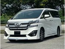 2015 Toyota Vellfire 3.5 VL MPV FULL SPEC NO PROCESSING FEES