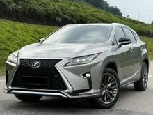 2017 Lexus RX 200t 2.0 F Sport SUV, Michelin Tires, Sunroof, Cooler Seat, 360 Camera, Power Boot, No Accident, Good Condition