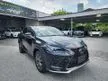 Recon 2019 Lexus NX300 2.0 F Sport SUV (4WD) (Grade 5A) Panoramic Roof, Head Up Display, 360 Camera, Red & Black Leather Seat