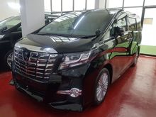 2016 Toyota Alphard 2.5(A) SA - 7 Seater - Twin Sunroof - RAYA Promotion