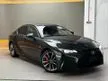 Recon 2021 Lexus IS300 2.0 F-Sport Black With Red Wine Interior And Panoramic Roof - Cars for sale