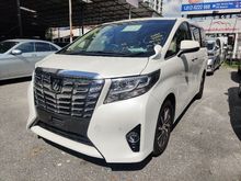 2016 Toyota Alphard 2.5 X 8 SEATER 5 YEARS WARRANTY
