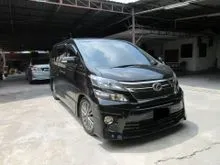 2013/2016 [ LOANKEDAI ] (LOAN KEDAI IC SAHAJA)2013 Toyota Vellfire 2.4 Z Golden Eyes ANH20 FACELIFT ECOmode NanoeAir 7Seater 2P/Door P/Boot ReverseCam
