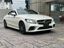 2021 Mercedes-Benz C180 1.5 AMG Line Coupe UNREG JAPAN REPORT [5A] MILEAGE 25K KM  NEGO NEGO NEGO