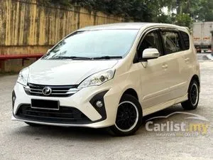 2016 Perodua Alza 1.5 Advance MPV (AT) 14DAYS GUARANTEE REPAIR / FREE WARRANTY / FULL LEATHER SEAT / ONE OWNER / ROOF MONITOR / ANDRIOD PLAYER