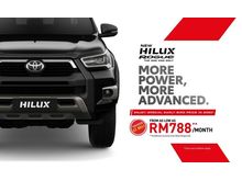 2020 Toyota Hilux 2.4L New Facelift Sales Promo Save up to RM 6,585 - EZBELI Loan Low Installment From RM 788