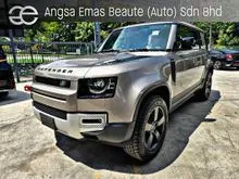 2023 Land Rover Defender 2.0 110 P300 SE SUV MERIDIAN SOUND SYSTEM Grade 4.5B Mileage 15k km Ready Stock Auto Side Step Middle Armrest