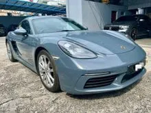 2017/2019  Porsche 718 2.0 Cayman Coupe GT STEERING/FULL LEATHER SEAT/19inch CAYMAN ALLOY WHEEL