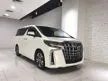 Recon SPECIAL PROMOTION 2020 Toyota Alphard 2.5 SC Package JBL 360CAM BSM GRADE 4 MILEAGE 29,596KM UNREGISTERED