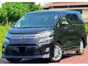 2012 Toyota Vellfire 3.5 ZG MPV
