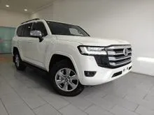2024 Toyota Land Cruiser 3.5 VX Grade 6A Sun Roof 4Cam360View Black Leather 7 Seater PCS LTA BSM Display Audio 3rd Row Electric Seat Unregister