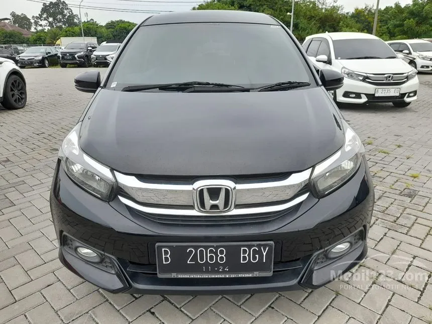 Jual Mobil Honda Mobilio 2017 E 1.5 di Jawa Barat Automatic MPV Hitam Rp 125.000.000