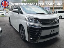 2018 Toyota Vellfire 2.5 ZG 2Leds Headlamp INC SST 2 YEARS WARRANTY Unreg