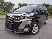 2016 Toyota Vellfire 2.5 MPV X SPEC 7 SEATER CLEAR STOCK PROMO RECON UNREG