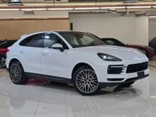 2022 PORSCHE CAYENNE COUPE / SPORT CHRONO / PANROOF / FREE 5 YEARS WARRANTY
