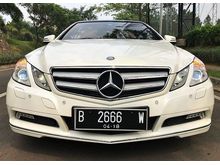 2012 Mercedes-Benz E250 1.8 Cabrio Cabriolet Km.22rb Istimewa
