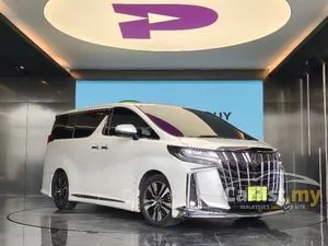 2019 Toyota Alphard 2.5 G SC Modellista MPV Modellista Kit JBL Sound System DIM BSM 360 Cam Sunroof & Moonroof Power Tailgate