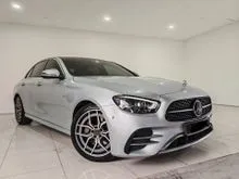 2022 Mercedes-Benz E300 2.0 AMG Line Sedan, Tip Top Condition, Price Negotiable, One Careful Owner, Warranty until March 2026