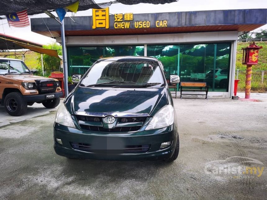 Toyota Innova 2006 G 2 0 In Penang Automatic Mpv Green For Rm 23 800 7644804 Carlist My