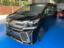 2016 Toyota Vellfire 2.5 ZG FREE 5 YEAR WARRANTYS