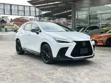 2023 Lexus NX 350 2.4 F Sport SUV TRD Grade 5A 4Cam HUD Sunroof