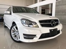 2013 Mercedes-Benz C180 Avantgard With AMG Bodykit Japan Spec - UNREG / No GST No SST