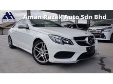 2015 Mercedes-Benz E250 2.0 AMG Coupe Pre Crash 360 Camera Japan Spec Unreg For Sale NO GST