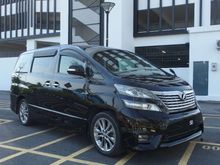 2011 Toyota Vellfire 2.4 Z Platinum High Spec Low Mileage 6xk km