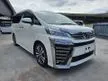 Recon 2018 Toyota Vellfire 2.5 ZG NEW FACELIFT UNREG DIM ALPINE SET