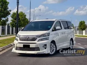 2012 Toyota Vellfire 3.5 ZG MPV