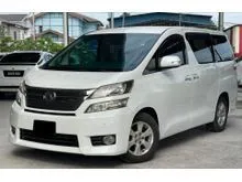 2013 Toyota Vellfire 2.4 X MPV, good condition, low price