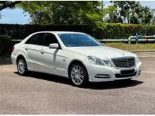 2012 Mercedes-Benz E200 1.8 CGI Sedan