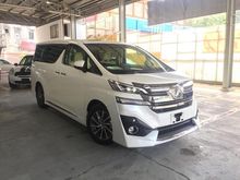 TOYOTA VELLFIRE 3.5 VL UNREG 2016 FULL SPEC 391k