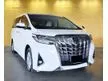 Used 2019 Toyota Alphard 2.5 G X MPV Pwr Door Pwr Boot Pre