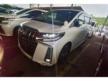 TOYOTA ALPHARD 2.5 SC FACELIFT SUNROOF PRE CRASH LANE ASSIST NAPPA LEATHER FULL SPEC LESS 50 SST NO HIDDEN CHARGE 2019 UNREG