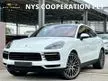 Recon 2020 Porsche Cayenne Coupe 3.0 V6 Turbo TipTronicS 4WD Unregistered 22 Inch RS Spyder Wheel Porsche Dynamic Lighting System Plus Four Zone Climate C