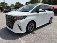 2024 Toyota Alphard 2.5 Z 5A 3K KM Unreg