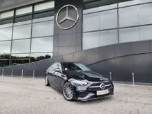 2025 Mercedes-Benz C200 1.5 AMG Line Sedan Pre Reg Demo Unit / MB LOCAL UNIT