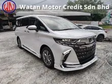 2025 Toyota Alphard 2.5 Z Original Modelista Bodykit 30km New Car Grade 6A ( Promotion Free Tinted & Coating )