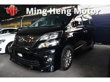 2013 Toyota Vellfire 2.4 Z Golden Eyes MPV -- UNREG --