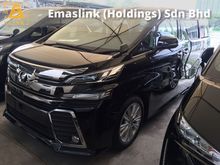 2016 Toyota Vellfire 2.5 Z A Edition MPV NO GST Unregister