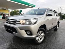 Toyota Hilux 2.4G VNT(A)SHOWROOM TEST DRIVE UNIT FOR SALES