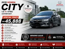 2019 Honda City 1.5 V SPEC GM6.5 Leather Seat Paddle Shift Senang Lulus High Loan