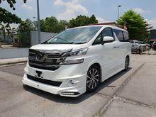 2015 Unreg Toyota Vellfire 3.5 VL MPV With TRD Full Bodykit