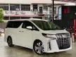Recon SALE 2020 Toyota Alphard 2.5 G SC Package MPV LOW MILEAGE LIKE NEW