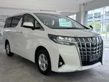 2022 Toyota Alphard 2.5 X GRADE 4.5 FAMILY CAR