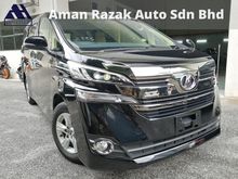 2016 Toyota Vellfire 2.5 X BLACK 4WD 8 SEATER 2PD UNREG