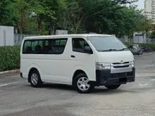 2019 TOYOTA HIACE WINDOW VAN 2.5 (M) * 2 YEARS WARRANTY *GUARANTEE No Accident/No Total Lost/No Flood & 5 Day Money back Guarantee*