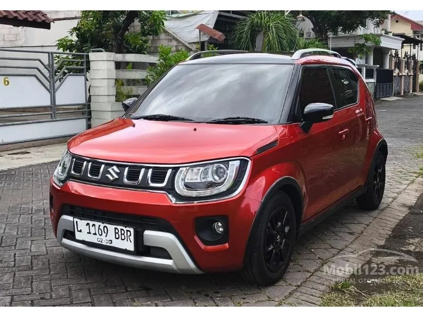 Jual Mobil Suzuki Ignis 2022 GX 1.2 di Jawa Timur Automatic SUV Orange Rp 158.000.000