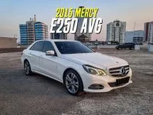 2014 Mercedes-Benz E250 2.0 Avantgarde Sedan Facelift White on Black Mercy E 250 AVG Putih